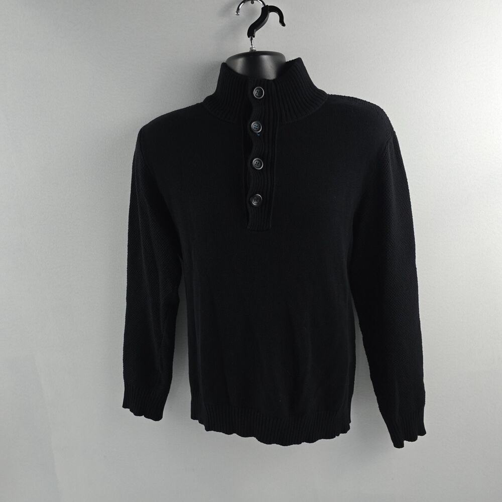 Carbon2Cobalt sweater pullover 1/4 black L‎ 5007